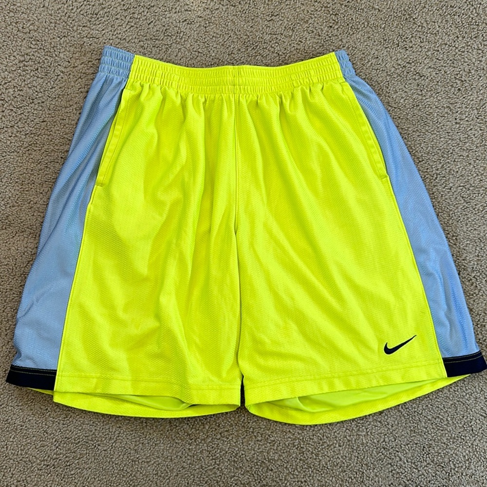 XL Neon Nike Athletic Shorts